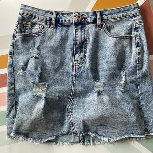 Denim jean skirt Size-Medium